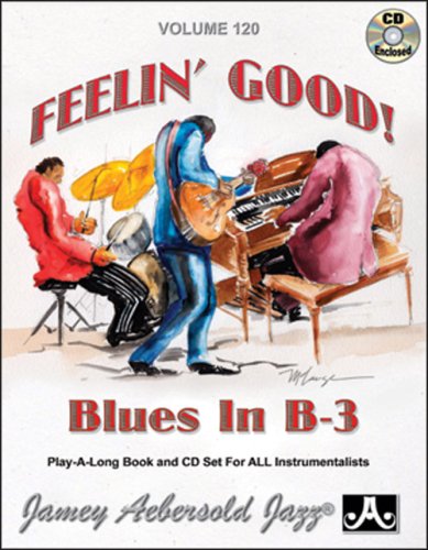 AEBERSOLD 120 CD FEELIN' GOOD BLUES IN B-3