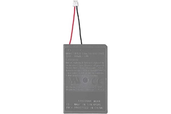 New World for PS4 Controller Battery V2 Battery for PlayStation 4 PS4 Controllers V2 Version 2 JDS/JDM 040/050/055 CUH-ZCT2 or CUH-ZCT2U Series 2nd Gen 2016 Version Small Connector 3.65V 1000mAh