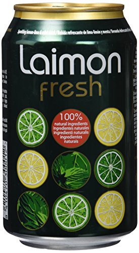 Laimon Fresh - Refresco con lima, limón y menta - 33 cl - [pack de 12]