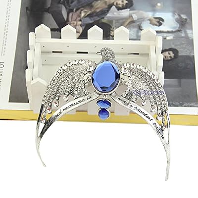 zrshygs Bandes De Cheveux pour Les Filles Nouveau Serdaigle Perdu Diadème Tiara Cristal Couronne Horcruxe Cosplay Prop