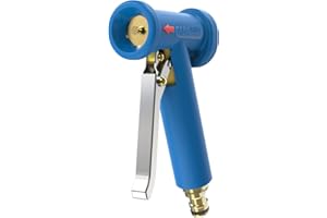 ABA BEUL 58070.400.2 ABA aqua Jet Reinigungspistole mit Kupplungsanschluss System Standard (Gardena), Blau