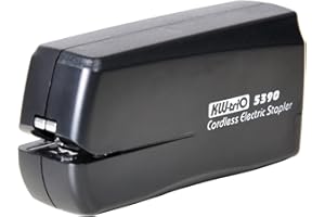 ‎BISOFICE Bisofice KW-triO Automatischer elektrischer Hefter Automatischer Tischhefter 15 Blatt Kapazität Weniger Aufwand Unterstützung Nr. 10 Heftklammern für Home Office Schulbedarf Batteriestromversorgung