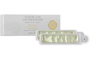 ‎RITUALS RITUALS Nachfüllungen White Basil Auto Lufterfrischer – Duo-Pack Luxus Parfüm Nachfüllungen aus der Private Collection – Hält Ihr Fahrzeug monatelang frisch – 2 x 3g