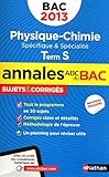 ANNALES BAC 2013 PHYS/CHIMIE T