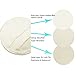 Blulu Breastfeeding Nursing Pads - Washable, Reusable (6 Pairs)