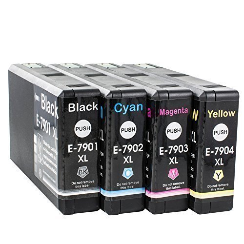 4 YouPrint® Patronen kompatibel für Epson Workforce Pro WF5110DW WF5190DW WF5620DWF WF5690DWF