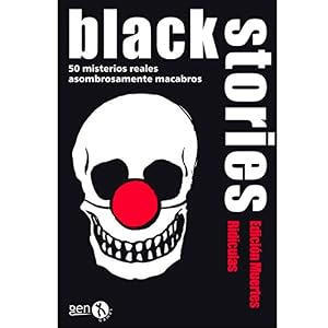 Black Stories – Muertes Ridículas, Juego de Mesa (Gen-X Games GEN028)