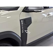 Couvercle Poignée De Coffre Acier Inox Brossé Pour Dacia Duster III 2024+ – Accessoire Tuning Élégant Essential/Expression/Journey/Extreme