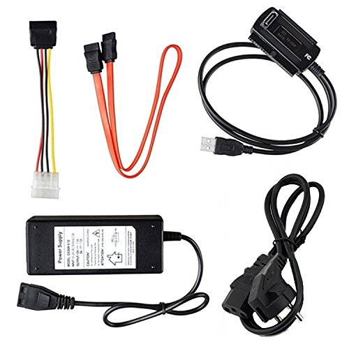 Cable World SATA/PATA/IDE Drive to USB 2.0 Adapter Converter Cable for 2.5/3.5 Inch Hard Drive/5 inch Optical Drive with External AC Power Adapter RS.629 (48.00% Off) - Amazon