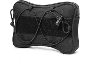 ACEXIER Poches Tactiques Molle Utilité Compact Horizontal Port Quotidien Sacs à Outils avec Sangles Sac de Taille Militaire Poche de Premiers Soins médicaux Chasse