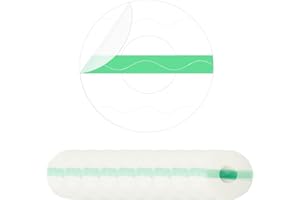 STARKVISTA 50 Pcs Parches Adhesivos para Freestyle Libre Sensores, Parches Sensor Freestyle Libre 2 y 3, Resistentes al Agua y, Ideal para Uso Diario (50 PcsTransparent green)