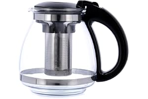 Quid Serenia Tekanna Glas Filter Inox 1,5 l