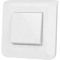 Legrand Telefonsteckdose T-förmig – Serie Mosaic, 8-polig, Weiß | Für Wandmontage, Inkl. Platte & Schrauben