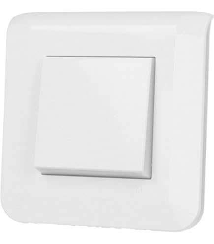 Legrand 077040 Poussoir Mosaic - 2 modules - 6 A - blanc