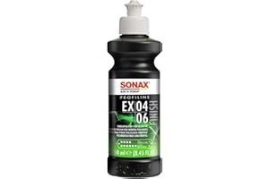 ‎SONAX SONAX PROFILINE EX 04-06 (250 ml) Finishpolitur für optimale Kratzerentfernung, beeindruckenden Tiefenglanz & Farbauffrischung, Art-Nr. 02421410