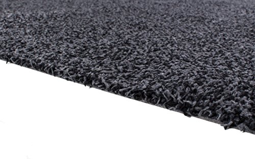 Andiamo 700607 Schmutzfangmatte Samson, 50 x 80 cm, uni, Baumwolle, Waschbar bei 30 Grad Celsius, anthrazit - 3