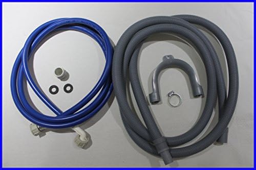 Arktikas - Universal Fill Water Pipe and Drain Hose Extension Kit for Washing Machines or Dishwasher (3.5m)