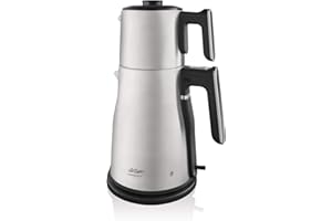 Arzum AR3059-SE Harman Delux Machine à thé en acier inoxydable Chromé