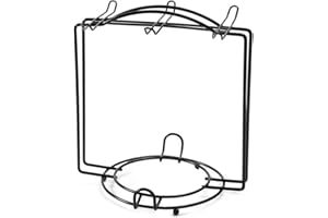 Macabolo Supporto per tazze da tè in acciaio inox, per tazze e piatti