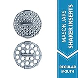  Recap Mason tarros con tapa, Regular Mouth, tarro con tapa, color plateado