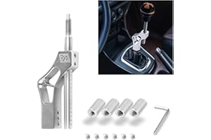 SKUNTUGUANG Voiture Levier De Vitesses Extension Réglable Rod - Silver