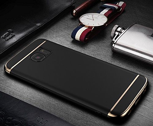 iMounTop Hülle Samsung Galaxy S7 Hülle Case Tasche Zubehör Gehäuse Rahmen Fall Etui 3-in-1 Plating Überzug PC Anti-stoß Schutzhülle Tasche Schale für Samsung Galaxy S7 Smartphone (5.1 zoll) (Grey) - 5