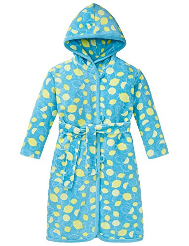 Preisvergleich Produktbild Schiesser Mädchen Bademantel, Blau (Türkis 807), 140
