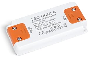 SUCIKORIO Transformador 220V a 24V 24W 1A, Fuente Alimentacion Constante Ultrafino LED Driver Controlador AC 220V a DC 24V Fuente de Alimentación LED de Bajo Voltaje para Tira LEDs, Lámparas