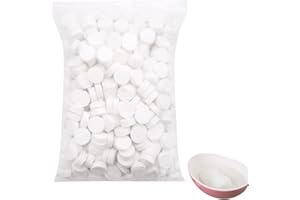 FutureHight Lot de 500 serviettes compressées, jetables, 100 % biodégradables, mini serviettes absorbantes pour la maison, la beauté, le camping, les sports de plein air