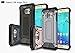 Produktbild SsHhUu Galaxy S6 Edge+ 2015 Hülle, TPU + PC Doppelschicht Schutzhülle Ganzkörper Rüstung Robust Stoßstange Handyhülle Dual Layer Stoßfest Rutschfest Schale Für Samsung Galaxy S6 Edge+ 5.7" Schwarz