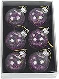 jede Kugel hat oben einen Metallaufsatz mit einem Seil, an dem die Kugel aufgehangen werden kann