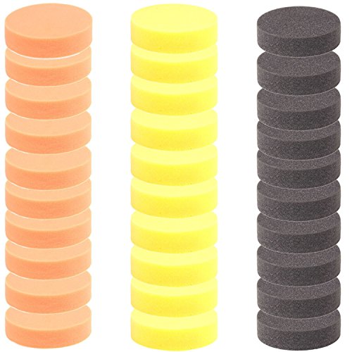 ZFE 30tlg 125mm (5") Polierschwamme Polierschwamme Set fur Schleifmaschine Poliermaschine