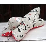 Leseknochen, Zierkissen, Nackenkissen, Tablethalter, Keilkissen