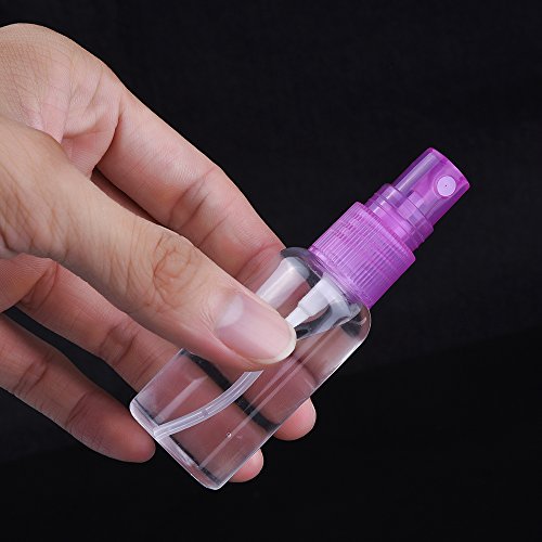 eBoot Fein Klar Spray Sprühflaschen Kunststoff Zerstäuber Reiseset Flasche (4 Stück, Transparent) - 6