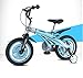 Produktbild Kinder-Fahrrad, 12/14/16 Zoll Junge Baby Fahrrad Kind 2-3-6 Jahre altes Mädchen Magnesium-Legierung Baby-Wagen ( Farbe : Blau , größe : 14 inch )