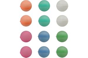 ZEHAN ZITONG 12 Stück Wiederverwendbare Wasserbomben für Kinder Erwachsene,Selbstdichtende Wasserbombe,Silikon Wasserballons Splash Bälle，Wasserbälle, Sommer OutdSpielzeug,Balloons Kinder Pool Wasserspielzeug