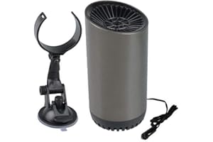 BYNYXI 12V 150W Auto Heizung Entfroster, Tragbarer Auto Heizlüfter Defogger Schnelle Heizung Defroster Ventilator Auto Defrost Defog Lüfter Windschutzscheiben Entfroster Demister Mobile Innenraumheizung