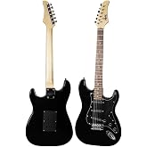 Midex RPH-30BK G&uuml;l Klavye Strat Kasa SSS Elektro Gitar Seti