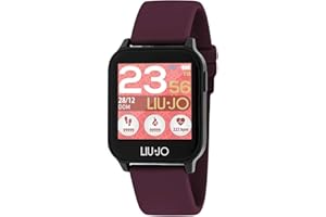 LIU JO JEANS Orologio Donna Smartwatch Black Cinturino Bordeaux Liu Jo Energy