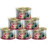 Dehner Best Nature Katzenfutter Adult, Tropen, Büffel und Huhn, 6 x 200 g (1200 g)