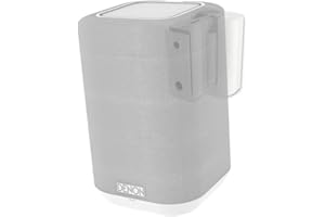 Cavus CMDH150W Drehbare und neigbare Wandhalterung für Denon Home 150 Smart Lautsprecher - Einfach aufzuhängen - Halterung Inklusive Montagematerial - Weiß