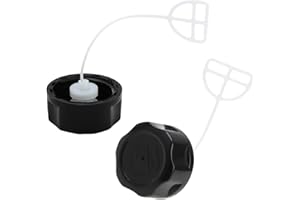 Wonvify Tappo Serbatoio Decespugliatore Carburante 2 Pezzi, Tappo Serbatoio Carburante, Accessori di Ricambio per Decespugliatori, per Decespugliatore, Rasaerba, Tosaerba 33CC, 43CC, 52CC, CG330, CG4