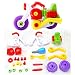 YIXIN Set of 2 Take-A-Part Disassembly Assembly Car and Motor Toys Removable and Detachable Matching Toys Family Fun