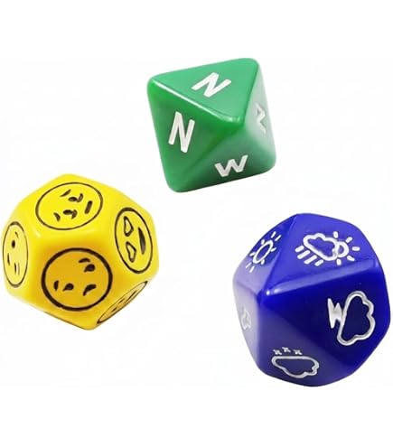 Jeu De Des Polyhedral Odd Numbered Dice D3-D25 D3 D5 D7 D9 D11 D13 D15 D17 D19 D25 Role Playing