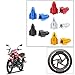 Vheelocityin Bullet Shape Multicolor Tyre Valve Cap (set of 2) For Yamaha Saluto RS.99.00