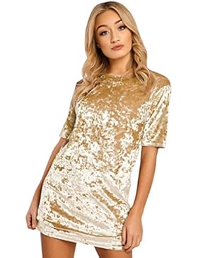 Amlaiworld Damen Lässige Tops T Shirt lose Long Top Blusenkleid