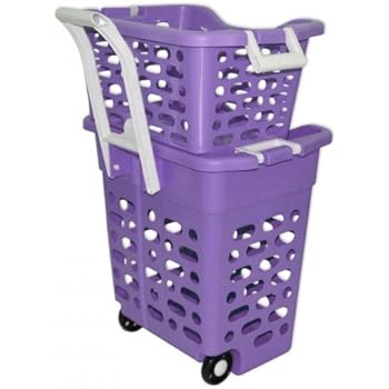 laundry basket on wheels amazon