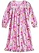 Produktbild Disney Princess Girls Long Sleeve Flannel Granny Gown Nightgown Pajamas (4, Pink)