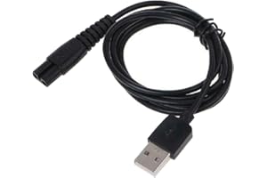 BODYA Cavo di Ricarica USB per Rasoio Elettrico Trimmer Cavo di Alimentazione Adattatore Caricatore per Mijia