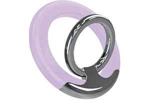 AMAYO - Anneau de support pour téléphone portable Magsafe, support de doigt magnétique, support pour smartphone - Support anneau pour iPhone série 14 Pro Max, 13, 15 accessoires pour Magsafe